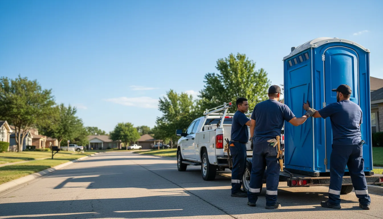 Portable Toilet Rental in Sandy Level, VA near me